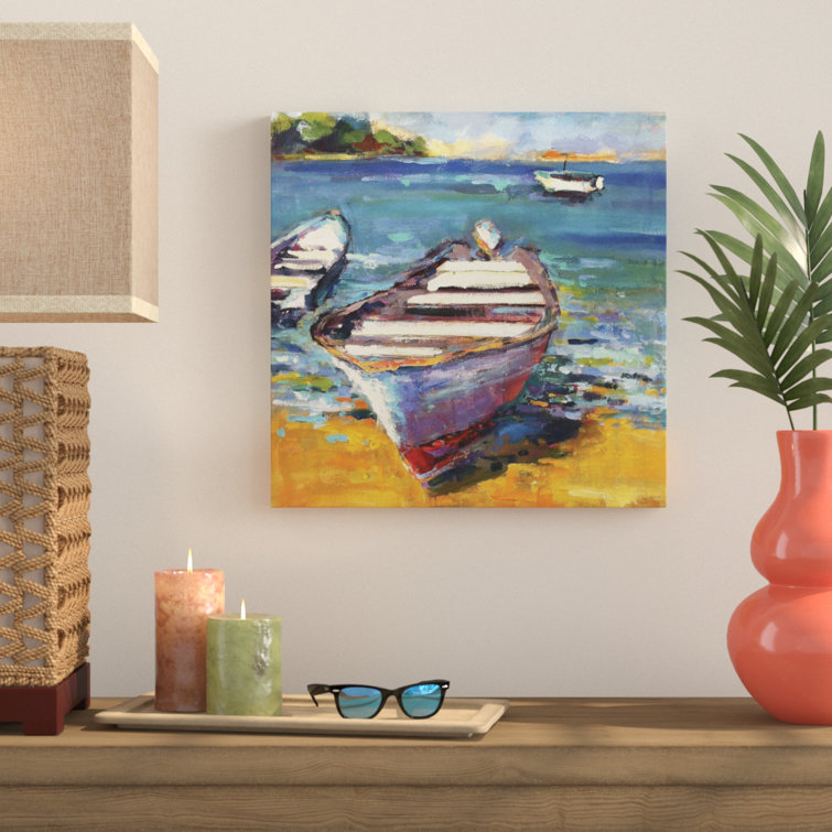 Bay Isle Home Wrapped Canvas Print & Reviews Wayfair